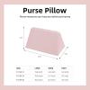 imageDGAZ Purse Pillow Shaper Insert for Hermes Herbag 313950 Bags Silky Pillow Shaper for Luxury HandbagsBlack39pink