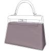 imageDGAZ Purse Pillow Shaper Insert for Hermes Kelly Bags Silky Pillow Shaper for Luxury HandbagsKonjac purpleKL25 RetourneKonjac purple
