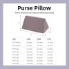 imageDGAZ Purse Pillow Shaper Insert for Hermes Kelly Bags Silky Pillow Shaper for Luxury HandbagsKonjac purpleKL25 RetourneKonjac purple