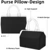 imageDGAZ Purse Pillow Shaper Insert for LV Speedy 16New162025303545 Bags Silky Pillow Shaper for Luxury HandbagsWhite 30Black