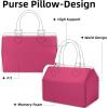 imageDGAZ Purse Pillow Shaper Insert for LV Speedy 16New162025303545 Bags Silky Pillow Shaper for Luxury HandbagsWhite 30Peach Pink