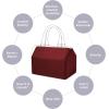 imageDGAZ Purse Pillow Shaper Insert for LV Speedy 16New162025303545 Bags Silky Pillow Shaper for Luxury HandbagsWhite 30Wine Red
