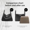 imageDGAZ Purse Pillow Shaper Insert for Luxury Handbags Silky Pillow Shaper for Lindy 19263034 BagsKonjac purpleLD19Etoupe Grey
