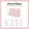 imageDGAZ Purse Pillow Shaper Insert for Luxury Handbags Silky Pillow Shaper for Lindy 19263034 BagsKonjac purpleLD19Pink
