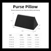 imageDGAZ Purse Pillow Shaper InsertLuxury Handbag Tote Shapers Memory Foam Fits Birkin 25303540 Bag White BK25 RetourneBlack