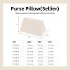 imageDGAZ Purse Pillow Shaper InsertLuxury Handbag Tote Shapers Memory Foam Fits Birkin 25303540 Bag White BK25 RetourneCraie