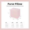 imageDGAZ Purse Pillow Shaper InsertLuxury Handbag Tote Shapers Memory Foam Fits picotin1822Bags Konjac purplePC18Pink