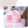 imageDGAZ Sanitary Napkin Storage Bag Period Bag for Teen Aged Girls Portable Period Bag for Panty LinersMenstrual CupSmall TamponsMini Makeup Bag for PurseBlooming