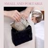 imageDGAZ Sanitary Napkin Storage Bag Period Bag for Teen Aged Girls Portable Period Bag for Panty LinersMenstrual CupSmall TamponsMini Makeup Bag for PurseLeopard C