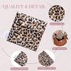 imageDGAZ Sanitary Napkin Storage Bag Period Bag for Teen Aged Girls Portable Period Bag for Panty LinersMenstrual CupSmall TamponsMini Makeup Bag for PurseLeopard A