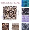 imageDGAZ Sanitary Napkin Storage Bag Period Bag for Teen Aged Girls Portable Period Bag for Panty LinersMenstrual CupSmall TamponsMini Makeup Bag for PurseLeopard A
