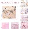 imageDGAZ Sanitary Napkin Storage Bag Period Bag for Teen Aged Girls Portable Period Bag for Panty LinersMenstrual CupSmall TamponsMini Makeup Bag for PurseFairy Crane