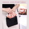 imageDGAZ Sanitary Napkin Storage Bag Period Bag for Teen Aged Girls Portable Period Bag for Panty LinersMenstrual CupSmall TamponsMini Makeup Bag for PurseAustere Red