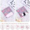 imageDGAZ Sanitary Napkin Storage Bag Period Bag for Teen Aged Girls Portable Period Bag for Panty LinersMenstrual CupSmall TamponsMini Makeup Bag for PurseCorn Poppy