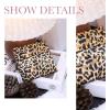 imageDGAZ Sanitary Napkin Storage Bag Period Bag for Teen Aged Girls Portable Period Bag for Panty LinersMenstrual CupSmall TamponsMini Makeup Bag for PurseLeopard A