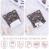 imageDGAZ Sanitary Napkin Storage Bag Period Bag for Teen Aged Girls Portable Period Bag for Panty LinersMenstrual CupSmall TamponsMini Makeup Bag for PurseRetro bird