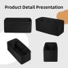 imageDGAZ Silk Purse Organizer Insert Fits Bolide 1923mini25273135Silky Smooth Bag OrganizerLuxury Handbag ampamp Tote ShaperBlackBolide25Black