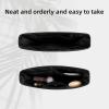 imageDGAZ Silk Purse Organizer Insert Fits Celine Cabas Bags Silky Smooth Bag OrganizerLuxury Handbag ampamp Tote ShaperCraieTrumpetBlack