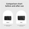imageDGAZ Silk Purse Organizer Insert Fits Chanel Diana bagSilky Smooth Bag OrganizerLuxury Handbag ampamp Tote ShaperBlackSmallCraie