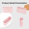 imageDGAZ Silk Purse Organizer Insert Fits Chanel Diana bagSilky Smooth Bag OrganizerLuxury Handbag ampamp Tote ShaperBlackSmallPink