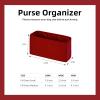 imageDGAZ Silk Purse Organizer Insert Fits Chanel Diana bagSilky Smooth Bag OrganizerLuxury Handbag ampamp Tote ShaperBlackSmallRouge Grenat