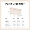 imageDGAZ Silk Purse Organizer Insert Fits GYARD AnjouArtoisStaint Louis bagSilky Smooth Bag OrganizerLuxury Handbag ampamp Tote ShaperBambouAnjouMiniCraie
