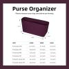 imageDGAZ Silk Purse Organizer Insert Fits GYARD AnjouArtoisStaint Louis bagSilky Smooth Bag OrganizerLuxury Handbag ampamp Tote ShaperBambouAnjouMiniFuchsia