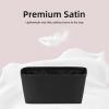 imageDGAZ Silk Purse Organizer Insert Fits GYARD Saigon BagsSilky Smooth Bag OrganizerLuxury Handbag ampamp Tote ShaperBambouSmallBlack
