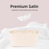 imageDGAZ Silk Purse Organizer Insert Fits GYARD Saigon BagsSilky Smooth Bag OrganizerLuxury Handbag ampamp Tote ShaperBambouSmallCraie