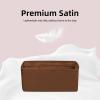 imageDGAZ Silk Purse Organizer Insert Fits Halzan mini202531Silky Smooth Bag OrganizerLuxury Handbag ampamp Tote ShaperCraieHalzan mini20Gold