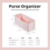 imageDGAZ Silk Purse Organizer Insert Fits Halzan mini202531Silky Smooth Bag OrganizerLuxury Handbag ampamp Tote ShaperCraieHalzan mini20Pink