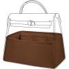 imageDGAZ Silk Purse Organizer Insert Fits Hermes Herbag 313950 Bags Luxury Handbag ampamp Tote Organiser Simplicity bag insertCraieH39Gold