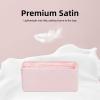 imageDGAZ Silk Purse Organizer Insert Fits Hermes Herbag 313950 Bags Luxury Handbag ampamp Tote Organiser Simplicity bag insertCraieH39Pink