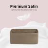 imageDGAZ Silk Purse Organizer Insert Fits Hermes Jypsiere Bags Silky Smooth Bag OrganizerLuxury Handbag ampamp Tote ShaperBetonJypsiere 28Etoupe Grey