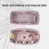 imageDGAZ Silk Purse Organizer Insert Fits Hermes Jypsiere Bags Silky Smooth Bag OrganizerLuxury Handbag ampamp Tote ShaperBetonJypsiere 28Mauve Pale