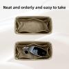 imageDGAZ Silk Purse Organizer Insert Fits LV Speedy 162025303545 bagsSilky Smooth Bag OrganizerLuxury Handbag ampamp Tote ShaperGoldSP20Etoupe grey