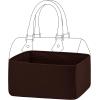 imageDGAZ Silk Purse Organizer Insert Fits LV Speedy 162025303545 bagsSilky Smooth Bag OrganizerLuxury Handbag ampamp Tote ShaperGoldSP20Global brown