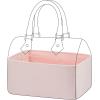 imageDGAZ Silk Purse Organizer Insert Fits LV Speedy 162025303545 bagsSilky Smooth Bag OrganizerLuxury Handbag ampamp Tote ShaperGoldSP20Pink