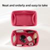 imageDGAZ Silk Purse Organizer Insert Fits LV Speedy 162025303545 bagsSilky Smooth Bag OrganizerLuxury Handbag ampamp Tote ShaperGoldSP20Rose lipstick