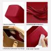 imageDGAZ Silk Purse Organizer Insert Fits LV Speedy 162025303545 bagsSilky Smooth Bag OrganizerLuxury Handbag ampamp Tote ShaperGoldSP20Wine Red