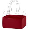 imageDGAZ Silk Purse Organizer Insert Fits LV Speedy 162025303545 bagsSilky Smooth Bag OrganizerLuxury Handbag ampamp Tote ShaperGoldSP20Wine Red