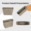 imageDGAZ Silk Purse Organizer Insert For Celine Triomphe Canvas BagsSilky Smooth Bag OrganizerLuxury Handbag ampamp Tote ShaperGoldSmallGris tourterelle