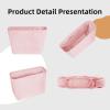 imageDGAZ Silk Purse Organizer Insert For Celine Triomphe Canvas BagsSilky Smooth Bag OrganizerLuxury Handbag ampamp Tote ShaperGoldSmallPink