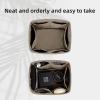 imageDGAZ Silk Purse Organizer Insert For Hermes Cargo Picotin 18 bagSilky Smooth Bag OrganizerLuxury Handbag ampamp Tote ShaperBlackCP18Etoupe grey