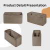 imageDGAZ Silk Purse Organizer Insert For Hermes Kelly Ado PMGM bagSilky Smooth Bag OrganizerLuxury Handbag ampamp Tote ShaperCraiePMEtoupe grey
