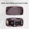 imageDGAZ Silk Purse Organizer Insert For Hermes Kelly Ado PMGM bagSilky Smooth Bag OrganizerLuxury Handbag ampamp Tote ShaperCraiePMKonjac purple