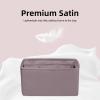 imageDGAZ Silk Purse Organizer Insert For Hermes Kelly Ado PMGM bagSilky Smooth Bag OrganizerLuxury Handbag ampamp Tote ShaperCraiePMKonjac purple