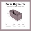 imageDGAZ Silk Purse Organizer Insert For Hermes Kelly Danse 22 bagSilky Smooth Bag OrganizerLuxury Handbag ampamp Tote ShaperGris tourterelle22Konjac purple