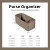 imageDGAZ Silk Purse Organizer Insert For Hermes Lakis 28323540 bagSilky Smooth Bag OrganizerLuxury Handbag ampamp Tote ShaperGris tourterelle28Etoupe grey