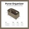 imageDGAZ Silk Purse Organizer Insert For Hermes Toolbox 2026 bagSilky Smooth Bag OrganizerLuxury Handbag ampamp Tote ShaperKonjac purple20Etoupe grey